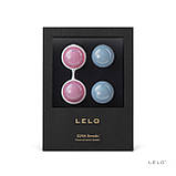 Набір вагінальних кульок LELO Beads Mini, діаметр 2,9 см, змінюючи навантаження, 2х28 і 2х37 г, фото 4