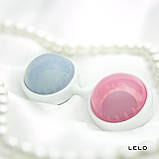 Набір вагінальних кульок LELO Beads Mini, діаметр 2,9 см, змінюючи навантаження, 2х28 і 2х37 г, фото 5