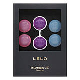 Набір вагінальних кульок LELO Beads Plus, діаметр 3,5 см, змінюване навантаження, 2х28, 2х37 і 2х60 г, фото 6