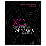 Подарунковий набір Sensuva XO Kisses & Orgasms (бальзам для губ із феромонами та рідкий вібратор), фото 2