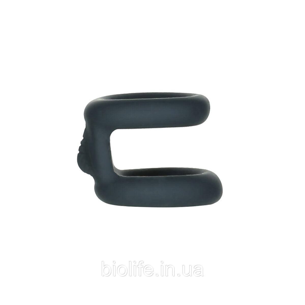 Подвійне ерекційне кільце LUX Active — Tug — Versatile Silicone Cock Ring
