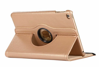 Шкіряний чохол-книжка 360 на Apple iPad Pro 10.5" / золотистий