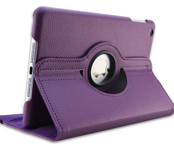 Шкіряний чохол книжка 360 на Apple iPad Pro 10.5" / баклажановий