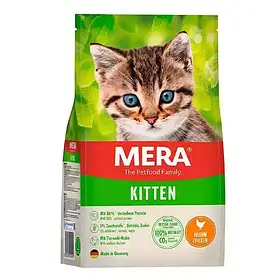 Mera (Мера) Cats Kitten Сhicken (Huhn) сухий корм для кошенят КУРКА,2кг