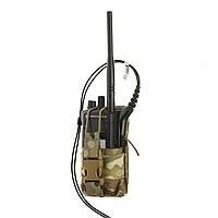 M-Tac подсумок для рации Motorola 4400/4800 Multicam, подсумок мультикам, подсумок для рации, военный подсумок