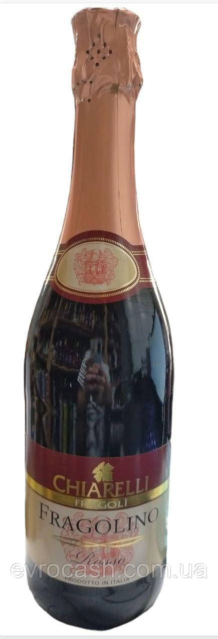 Ігристе вино Chiarelli Fragolino Rosso 0.75L 6 шт ящ