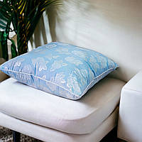 Подушка лебединий пух 70х70 см антиалергенна квадратна