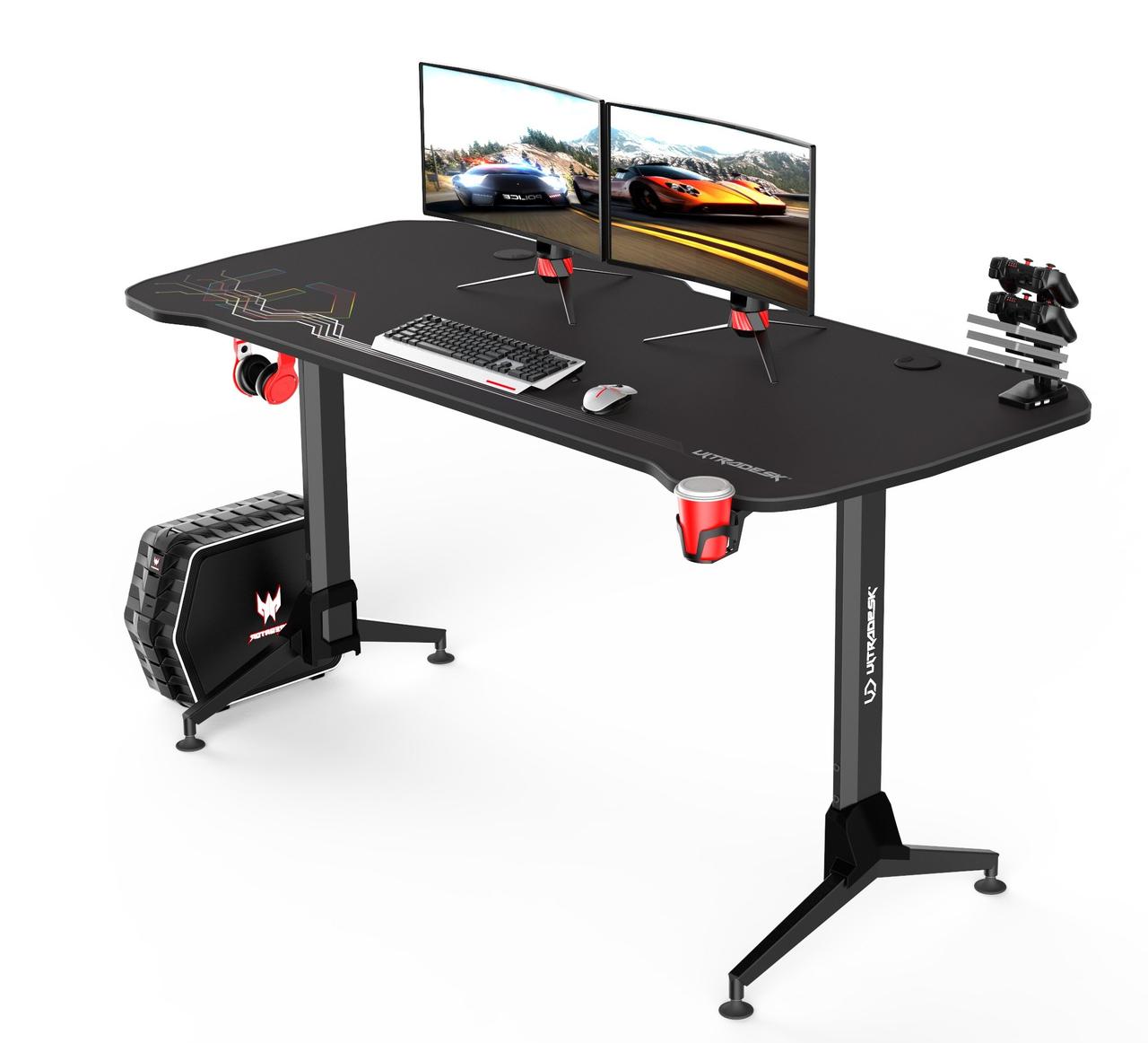 Геймерський стіл ULTRADESK Grand Black