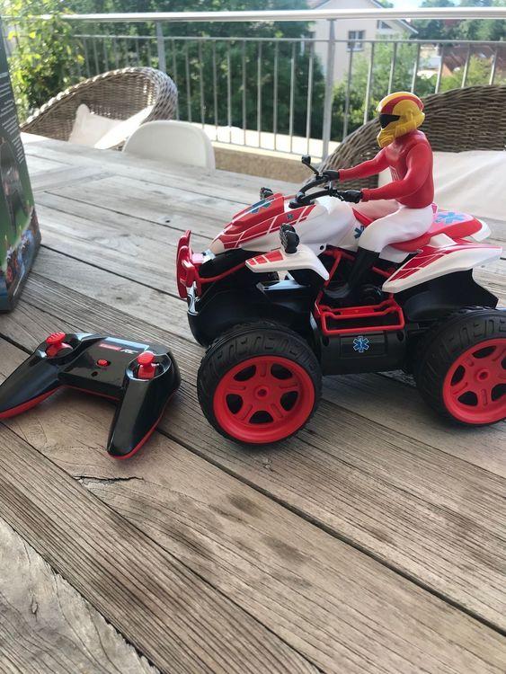 Carrera RC Mountain Rescue Quad 1:16 RC 2,4 ГГц гірський квадроцикл амфібія рятівника на радуокеруванні