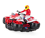 Carrera RC Mountain Rescue Quad 1:16 RC 2,4 ГГц гірський квадроцикл амфібія рятівника на радуокеруванні, фото 2