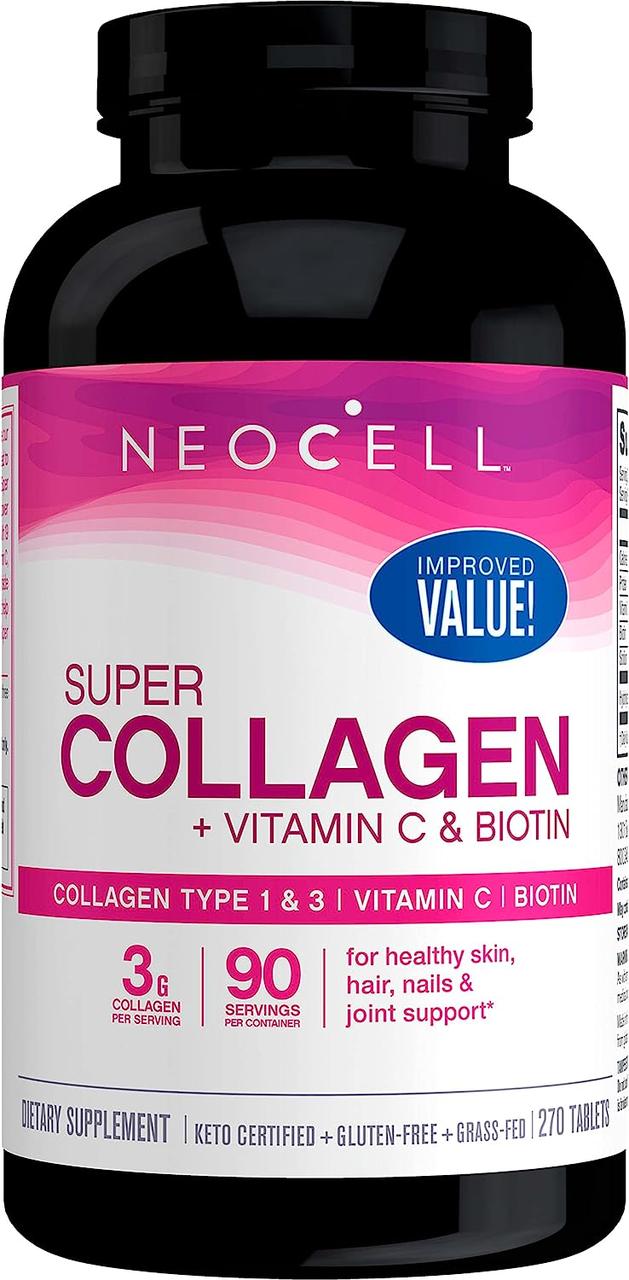 NeoCell Super Collagen + Vitamin C & Biotin 270 таблеток