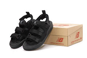 Сандалі жіночі чорні New Balance Sandals "Black" (04291)