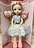 Лялька дитяча шарнірна 29 см у гарному одязі співає лялька на подарунок Y11B-11/12, фото 2