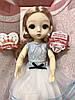 Лялька дитяча шарнірна 29 см у гарному одязі співає лялька на подарунок Y11B-11/12, фото 3