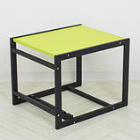 Стільчик для годування  Graphite лайм, фото 4