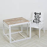 Стільчик для годування Nature дуб клондайк, фото 3