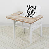 Стільчик для годування Nature дуб клондайк, фото 4