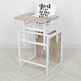 Стільчик для годування Nature дуб клондайк, фото 6