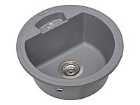 Кухонна мийка зі штучного каменю 446*446 VALENCIA gray