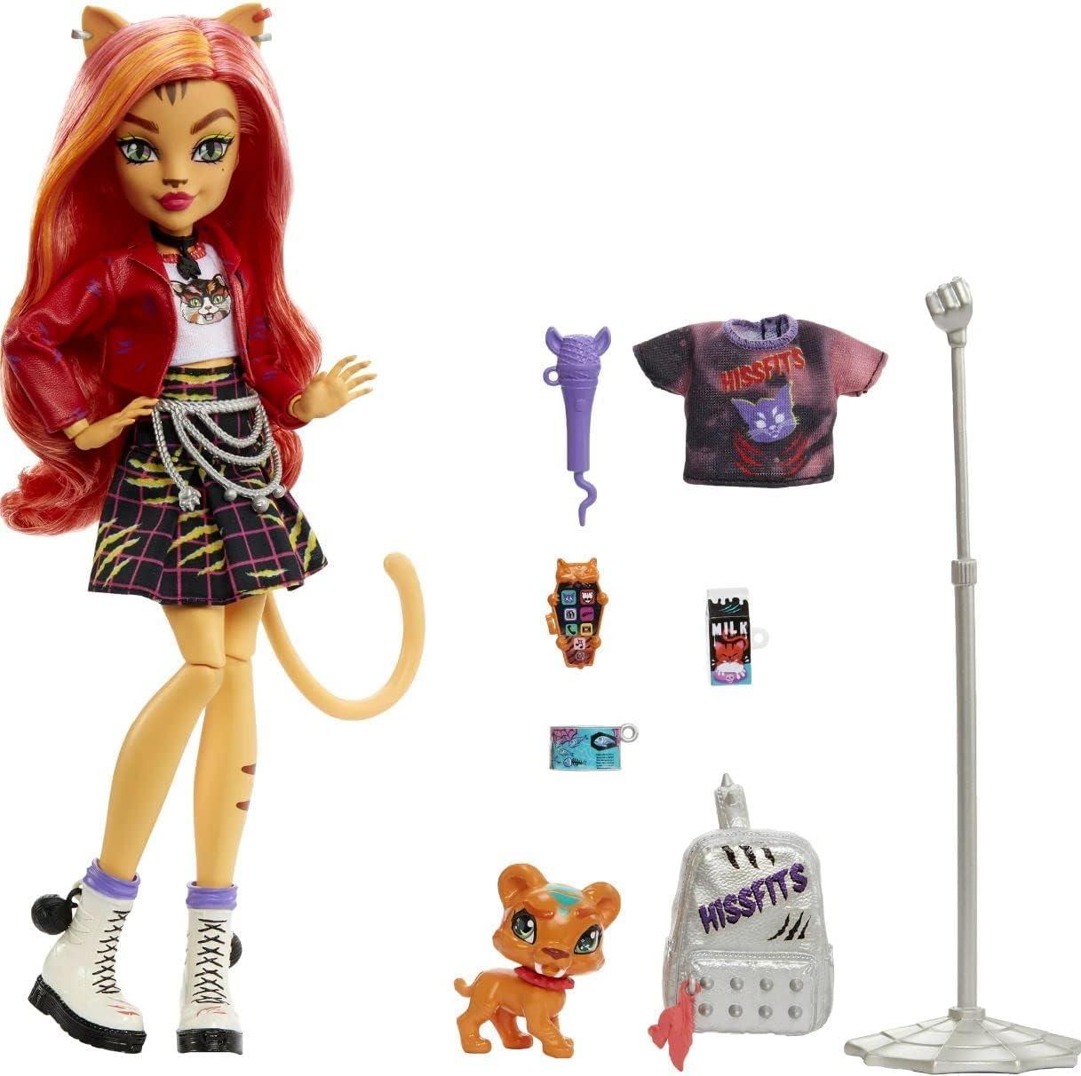 Лялька Монстер хай Торалей Страйп Monster High Toralei Stripe Cat Collectible Doll HHK57 MATTEL Оригінал!