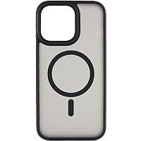 TPU+PC чехол Metal Buttons with MagSafe для Apple iPhone 15 Plus (6.7") NBM