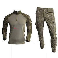 Тактическая форма Combat хаки, Военная форма, комплект убакс и штаны. Эластичный стрейчевый материал 2XL