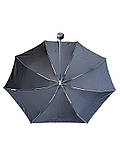 Парасолька жіноча механічна TheBest 504 складна кишенькова на 8 спиць Чорний, фото 3