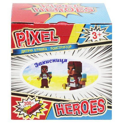 Конструктор "Pixel Heroes: Захисниця", 410 дітей.