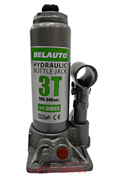 Домкрат гідравлічний 3 т. 180/340 мм BELAUTO DB03, фото 1