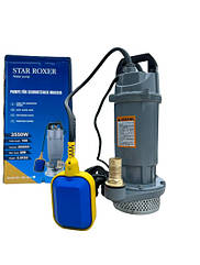 Заглибний насос для чистої та брудної води з поплавцем 3550W STAR ROXER SR-4023