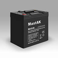 Аккумулятор MA12-55 MastAK 12V55Ah