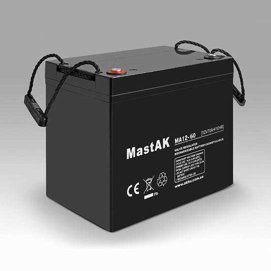Акумулятор MA12-60 MastAK 12V60Ah