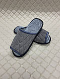 Домашні капці з відкритим носком, 40 р. (варіант 19), фото 4