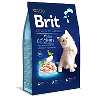 Brit Premium Kitten Chicken 800 г корм для котят / Brit Premium Kitten 800 г / Брит Премиум Киттен