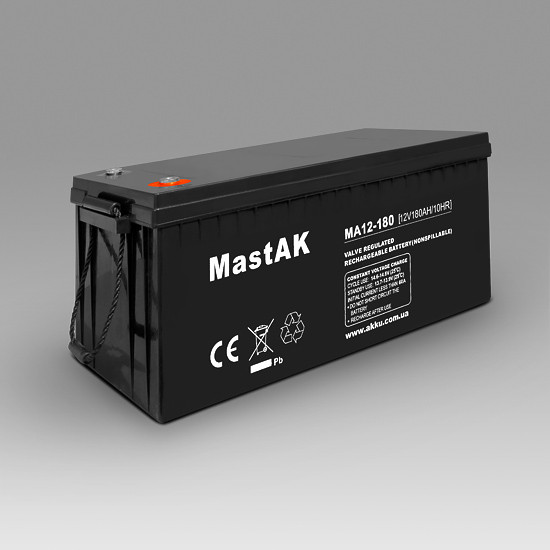 Акумулятор MA12-180 MastAK 12V180Ah