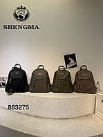 Рюкзак жіночий шкірозамінний стильний (4кв) "SHENGMA" недорого гуртом від прямого постачальника