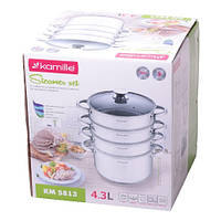 Пароварка Kamille d22 см (5813 K)