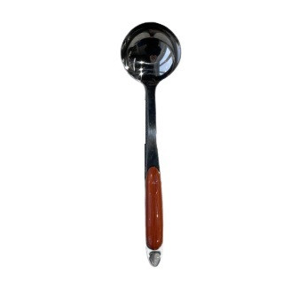 Ополоник Elit довжина 35,5 см неіржавка сталь + дерево (2403C Elit), фото 1