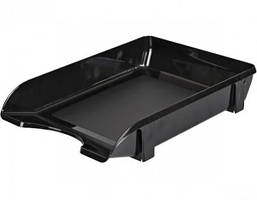 Лоток горизонтальний пластик КІП ЛГ-06 чорний