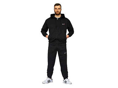 Спортивний костюм чоловічий чорний арт.SERI2152-090301FA р.46 ТМ NICOLAS FG