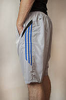 Чоловічі шорти (плащівка), світло-сірого кольору
