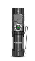 Ліхтарик портативний лед VIDEX VLF-A244RH на лоб + в руку 600Lm 5000K з акумулятором