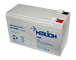 Акумуляторна батарея гелева MERLION AGM GP1290F2 12V 9Ah