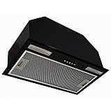 Вбудована чорна витяжка 60 см. Потужна - 1450 м. Тиха -39 дБ Luxor Jet BK, Німеччина, фото 6