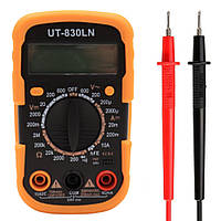 Мультиметр цифровой UT-830LN / Карманный тестер электрический