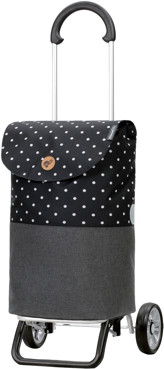 Сумка-візок господарська на колесах тачка кравчучка Andersen Scala Shopper Plus Duko Black
