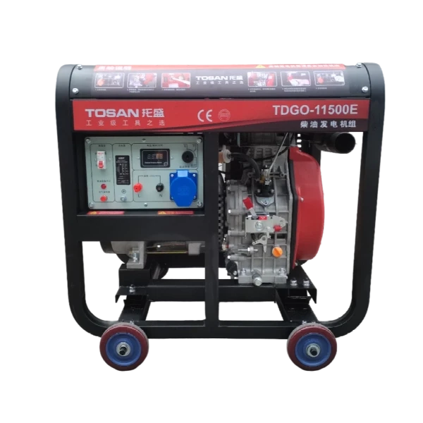 Генератор дизельний DWT TDGO-11500E, фото 1