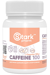 Кофеїн Caffeine 100 мг Stark Pharm 100 таблеток