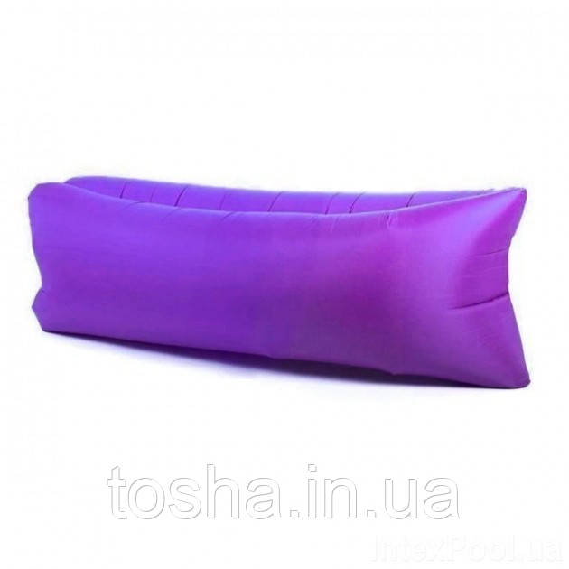 Надувной лежак для отдыха, шезлонг Cloud lounger, фиолетовый - фото 2 - id-p1935125730