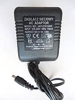 Блок живлення адаптер AC Adaptor Zasilacz Sieciowy 7.5V 1000mA JAD-0751000E 3.5x1.35mm